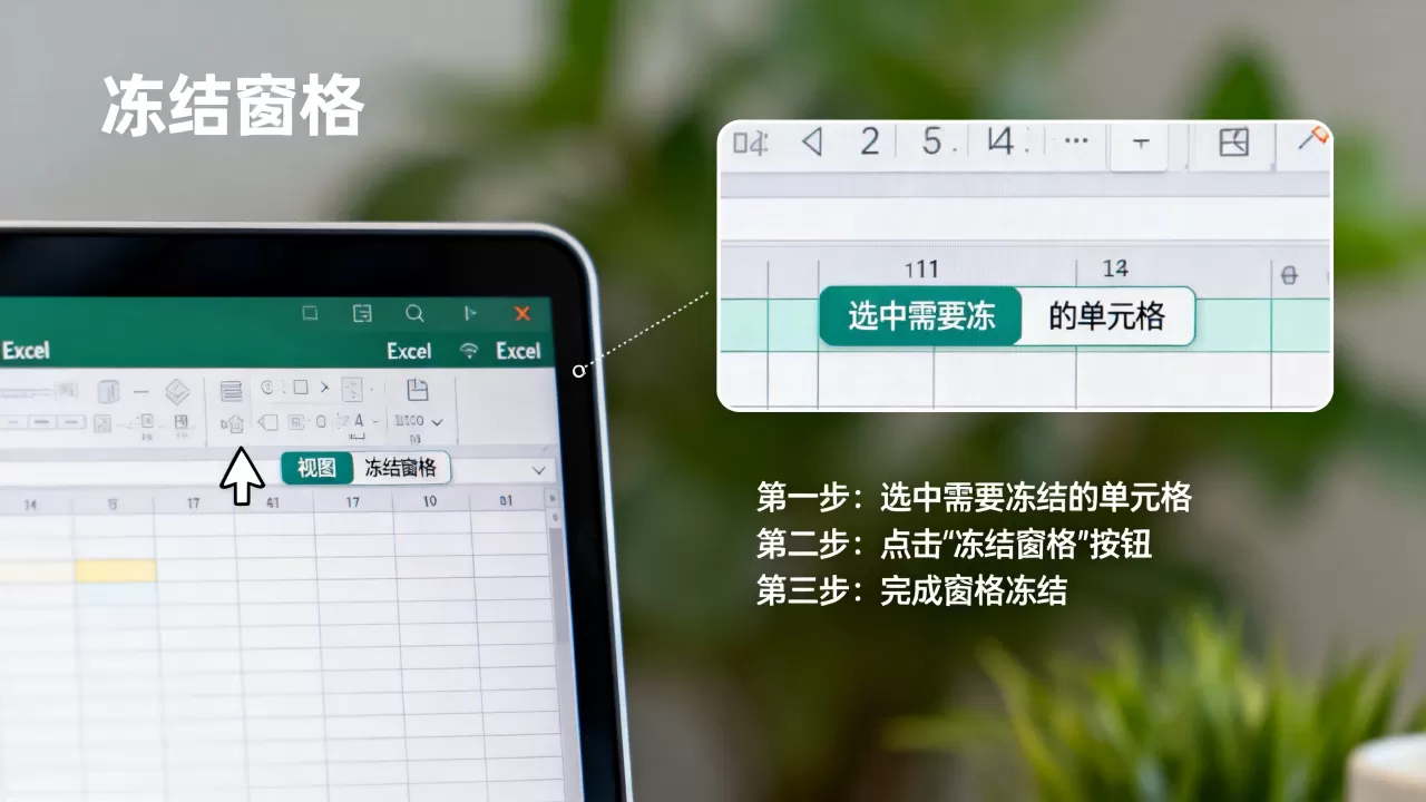 Excel如何定格窗口?冻结窗格的具体操作步骤 Excel如何定格窗口?冻结窗格的具体操作步骤