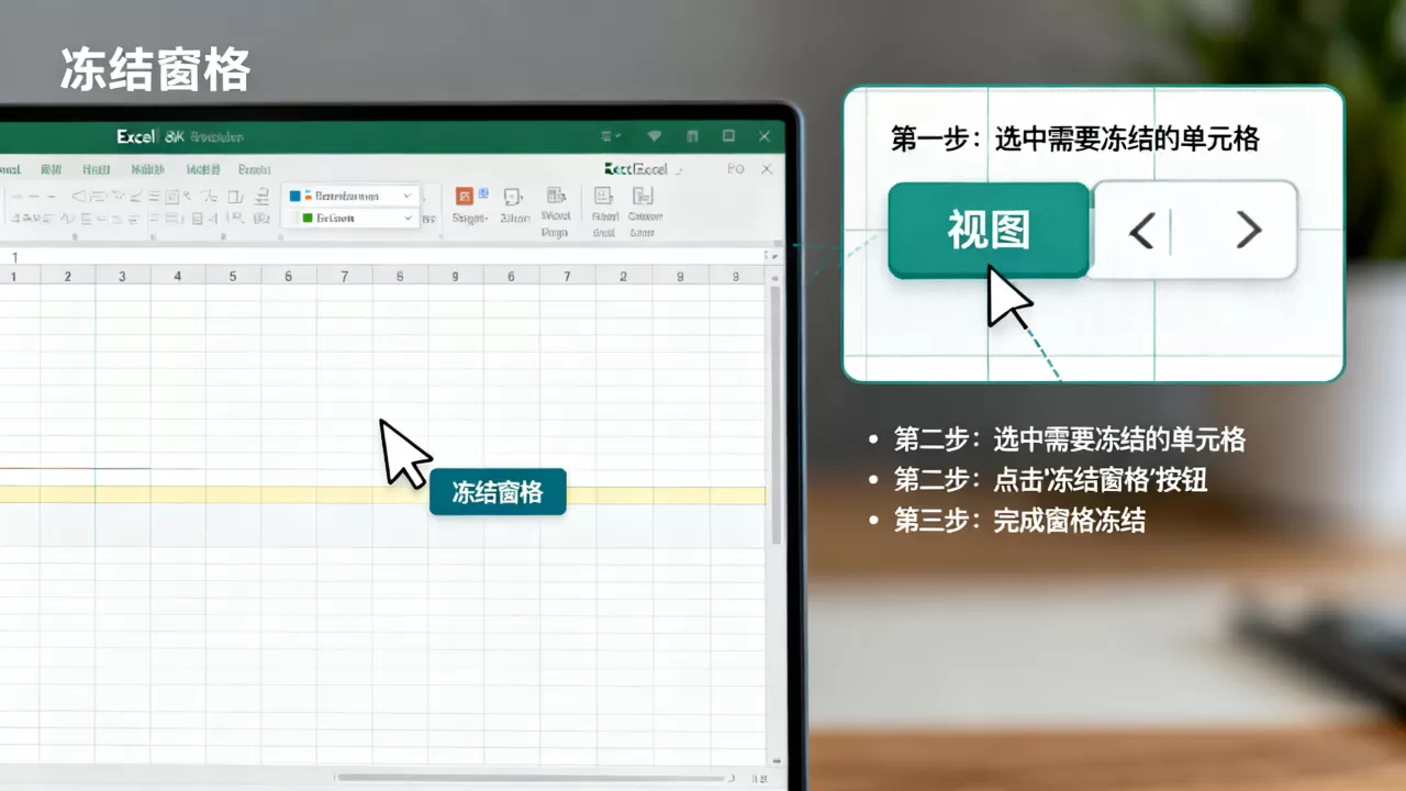 Excel如何定格窗口?冻结窗格的具体操作步骤 Excel如何定格窗口?冻结窗格的具体操作步骤