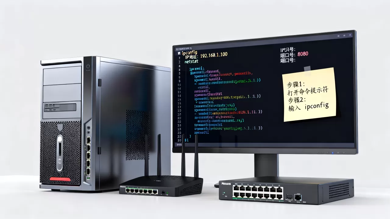 服务器主机名和端口怎么查？如何查看服务器IP和端口号