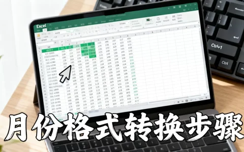 Excel月份怎么转换？excel月份格式转换快捷键