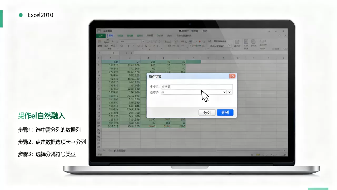 Excel2010分列怎么用?excel分列功能详细教程 Excel2010分列怎么用?excel分列功能详细教程