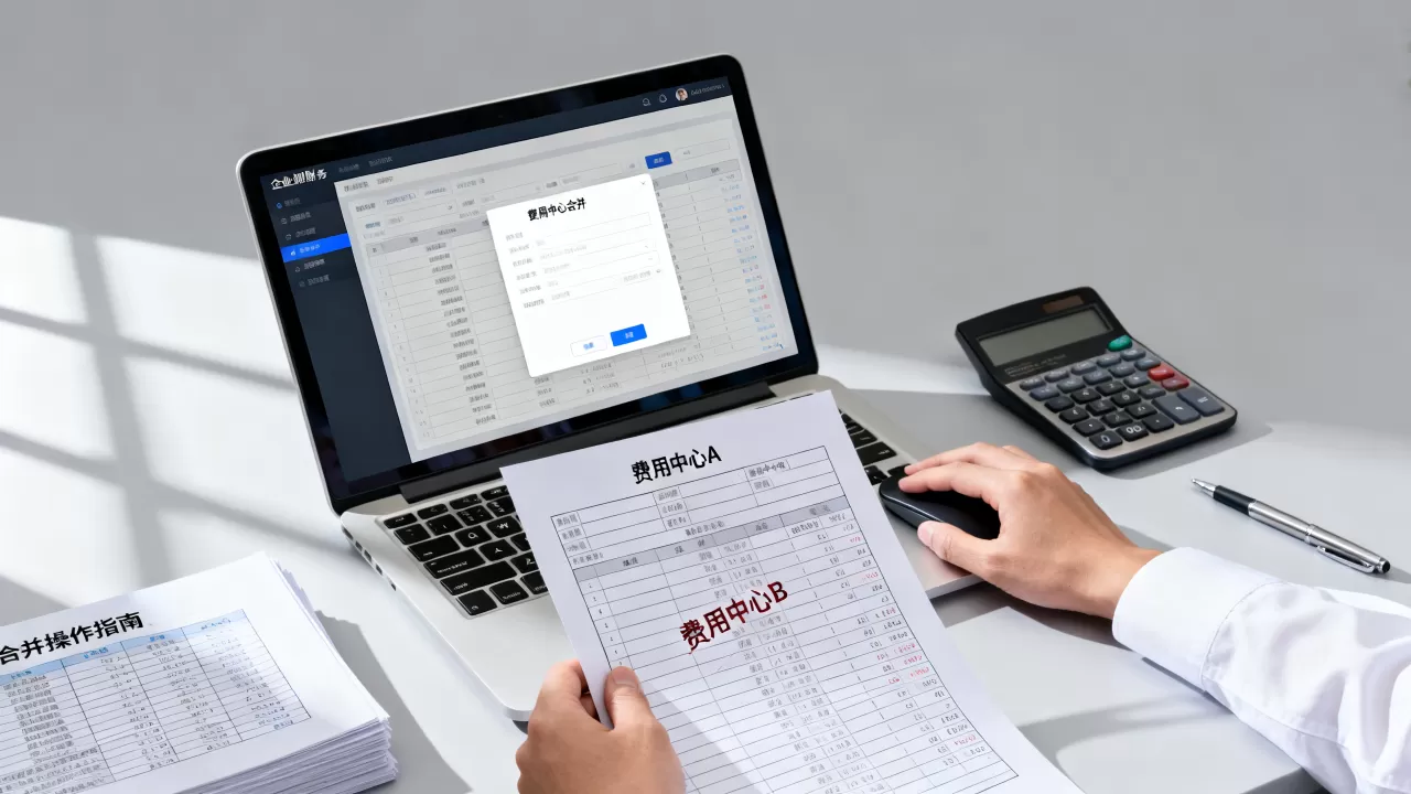 费用中心合并是什么意思?企业财务软件费用中心合并怎么操作 费用中心合并是什么意思?企业财务软件费用中心合并怎么操作