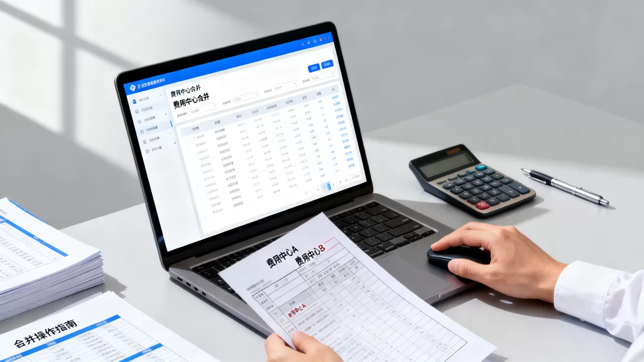 费用中心合并是什么意思?企业财务软件费用中心合并怎么操作 费用中心合并是什么意思?企业财务软件费用中心合并怎么操作