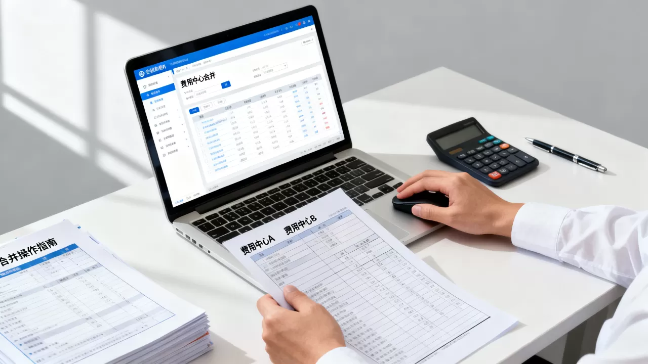 费用中心合并是什么意思?企业财务软件费用中心合并怎么操作 费用中心合并是什么意思?企业财务软件费用中心合并怎么操作