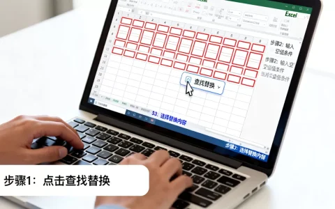 Excel中遇到空值怎么办？如何批量查找替换