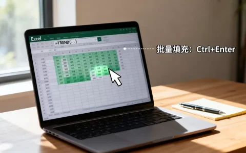Excel外推怎么做？Excel批量填充数据公式