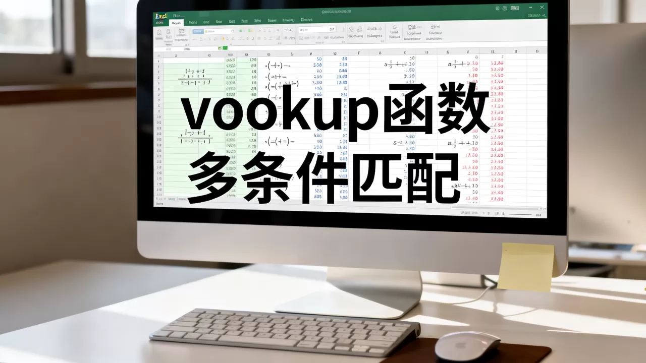 vlookup函数怎么用？vlookup多条件匹配