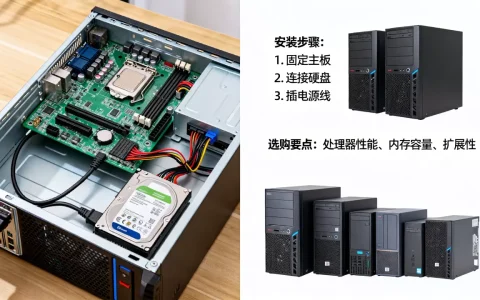 服务器主机怎么安装使用？新手如何选购服务器主机