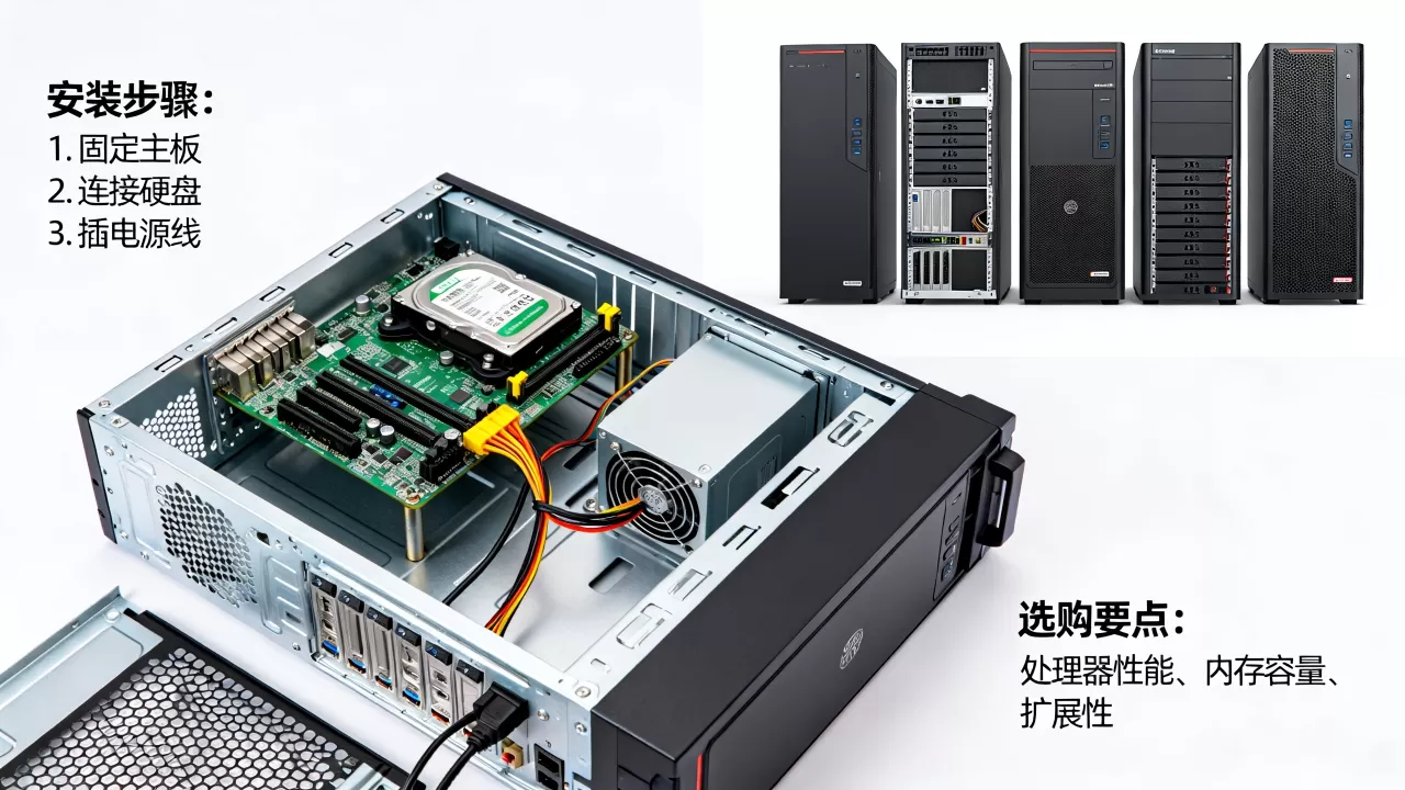服务器主机怎么安装使用?新手如何选购服务器主机 服务器主机怎么安装使用?新手如何选购服务器主机