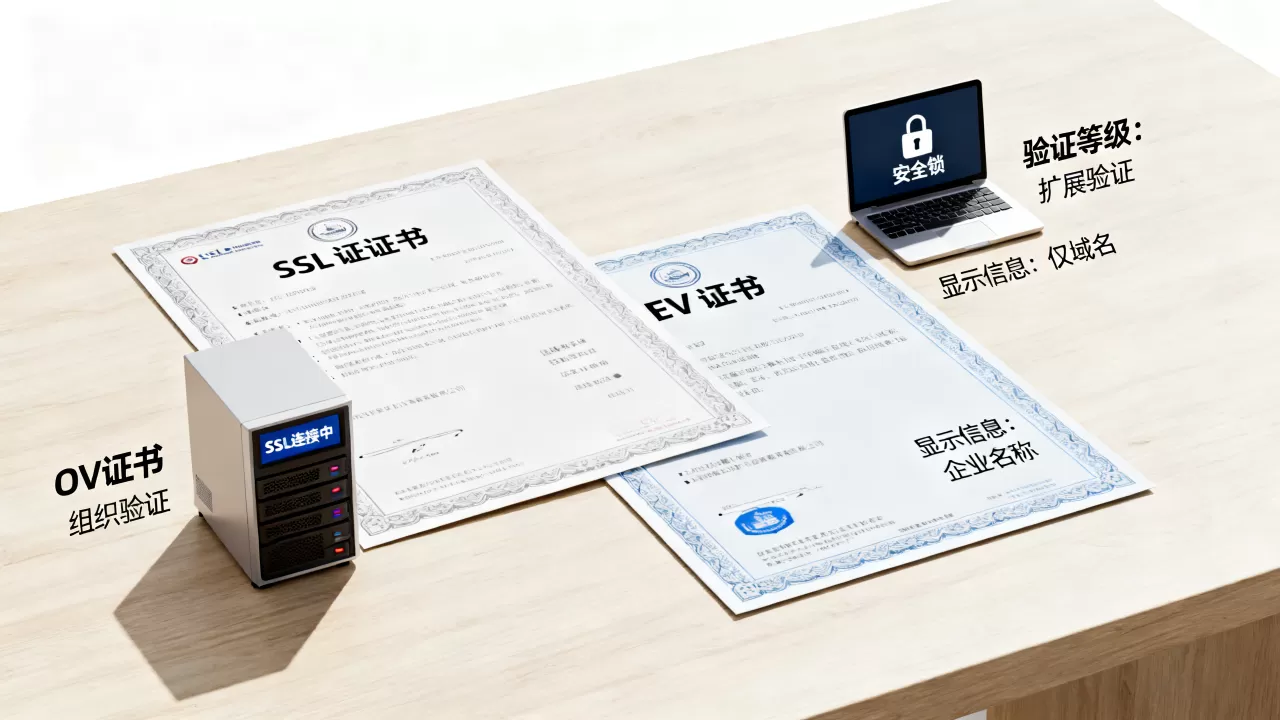 SSL证书OV和EV有什么区别?ssl证书ov和ev区别详解 SSL证书OV和EV有什么区别?ssl证书ov和ev区别详解