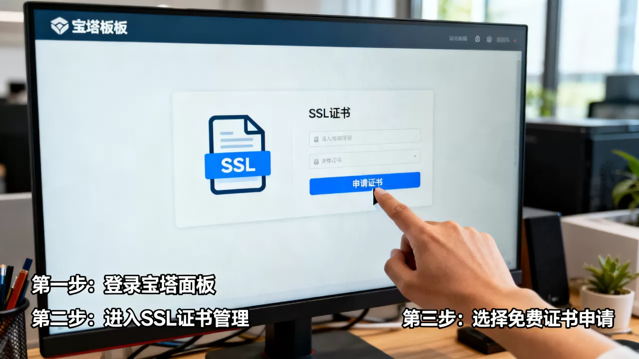 SSL证书怎么在宝塔面板安装?宝塔面板免费SSL证书申请教程 SSL证书怎么在宝塔面板安装?宝塔面板免费SSL证书申请教程