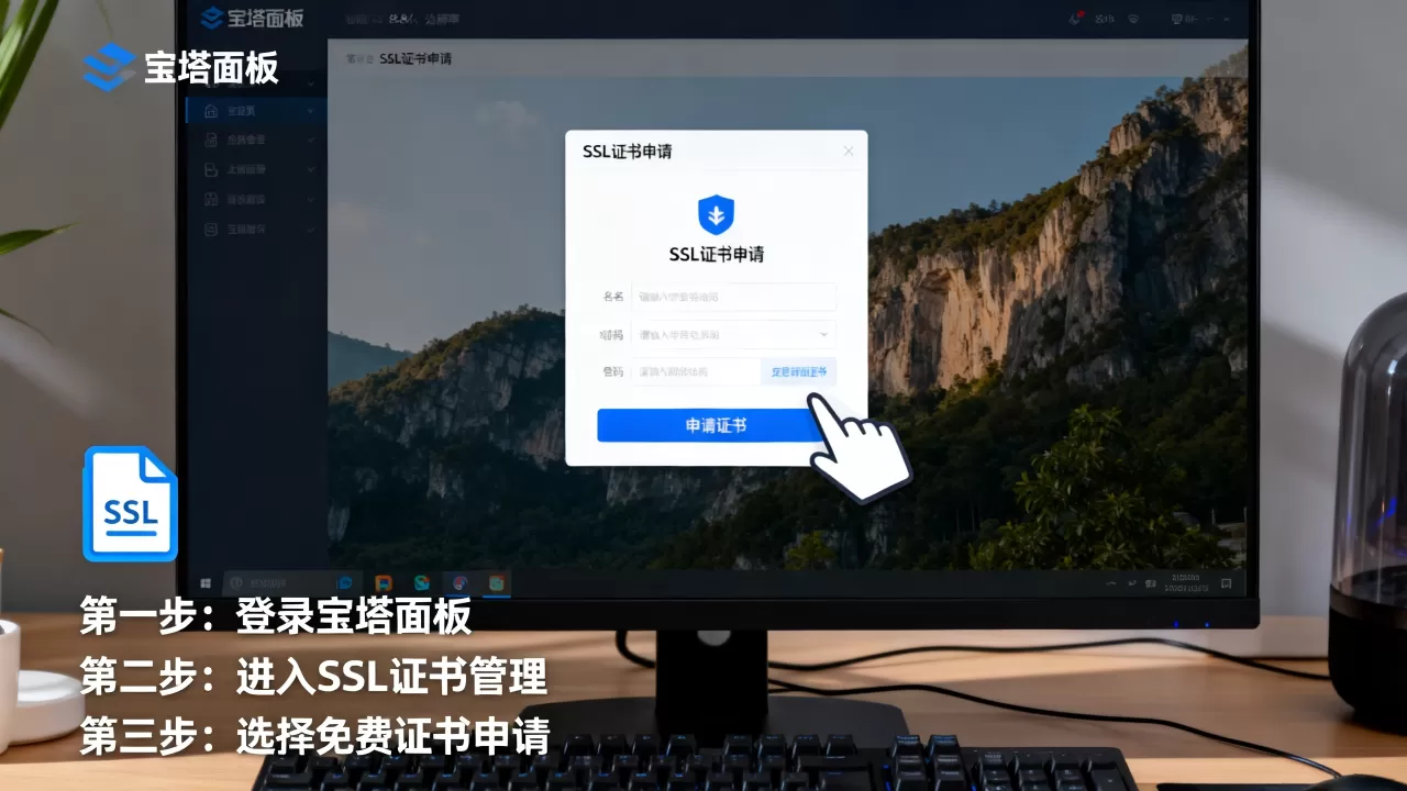 SSL证书怎么在宝塔面板安装?宝塔面板免费SSL证书申请教程 SSL证书怎么在宝塔面板安装?宝塔面板免费SSL证书申请教程