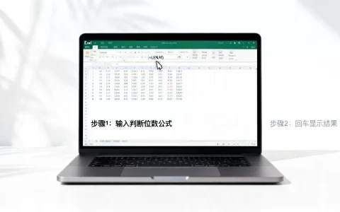excel判断位数怎么操作？excel中如何判断数字位数