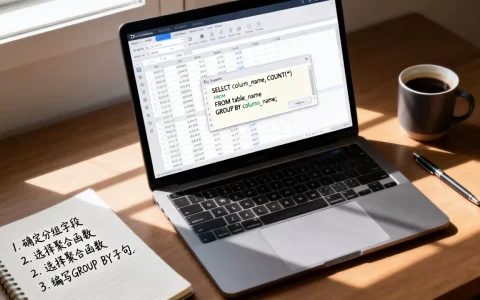 分组查询怎么操作？分组查询sql语句怎么写
