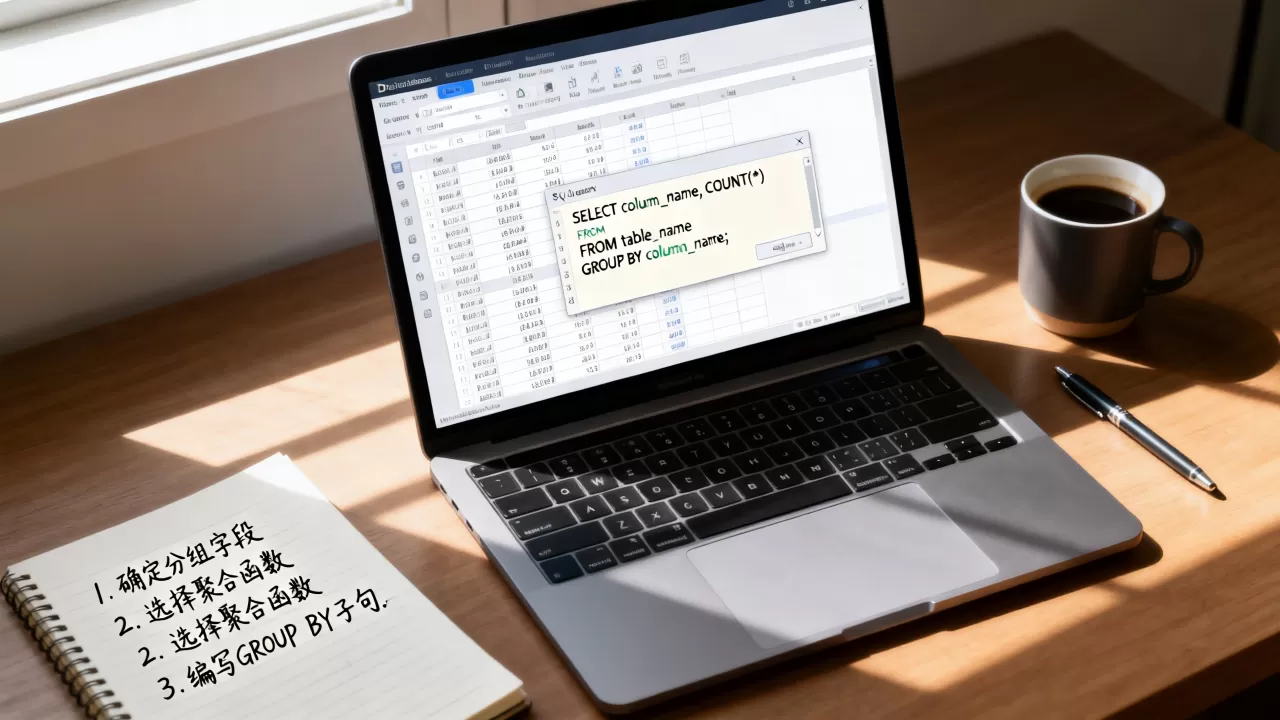 分组查询怎么操作？分组查询sql语句怎么写