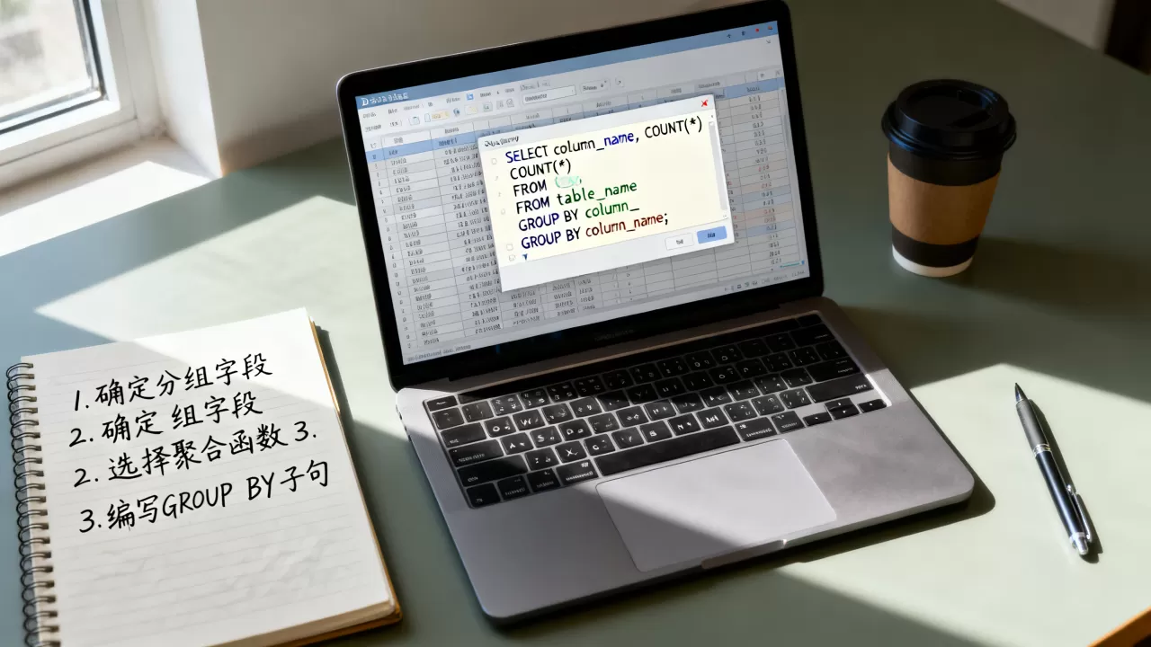 分组查询怎么操作？分组查询sql语句怎么写