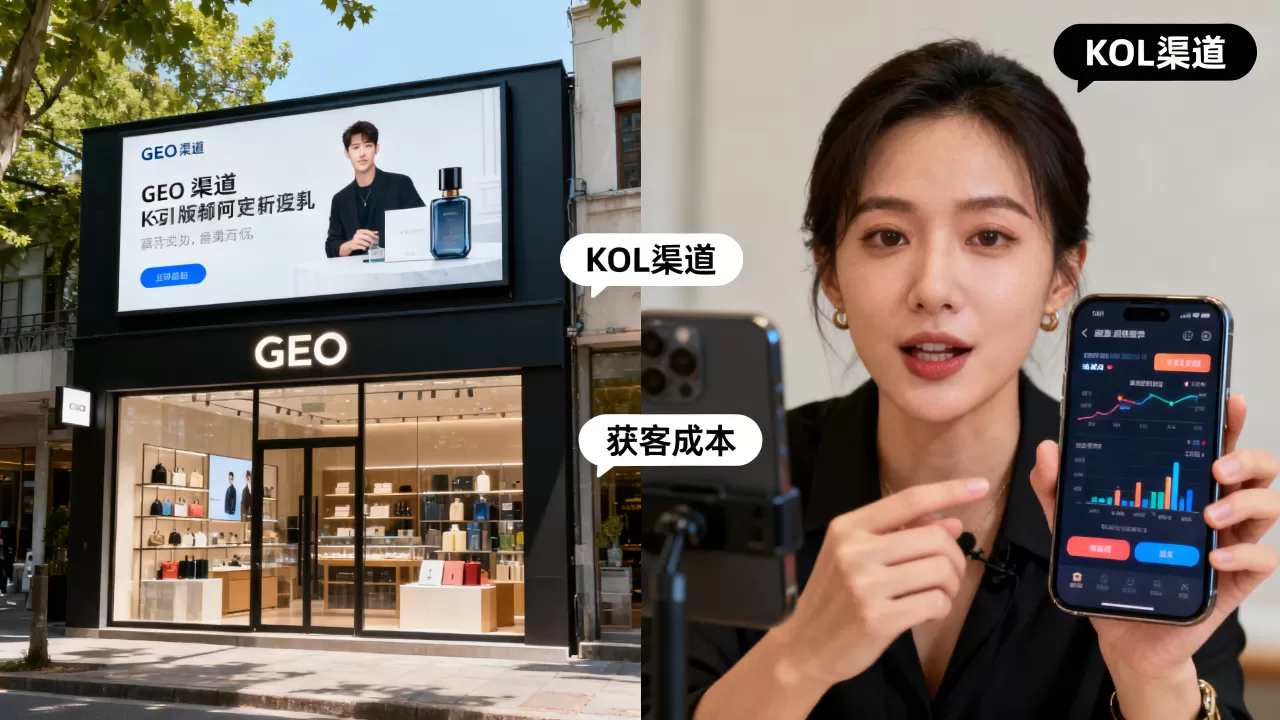 2026新兴品牌做GEO还是KOL？哪个渠道获客成本低