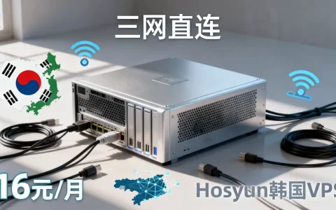 Hostyun韩国VPS低至16元/月值得买吗，韩国vps三网直连推荐