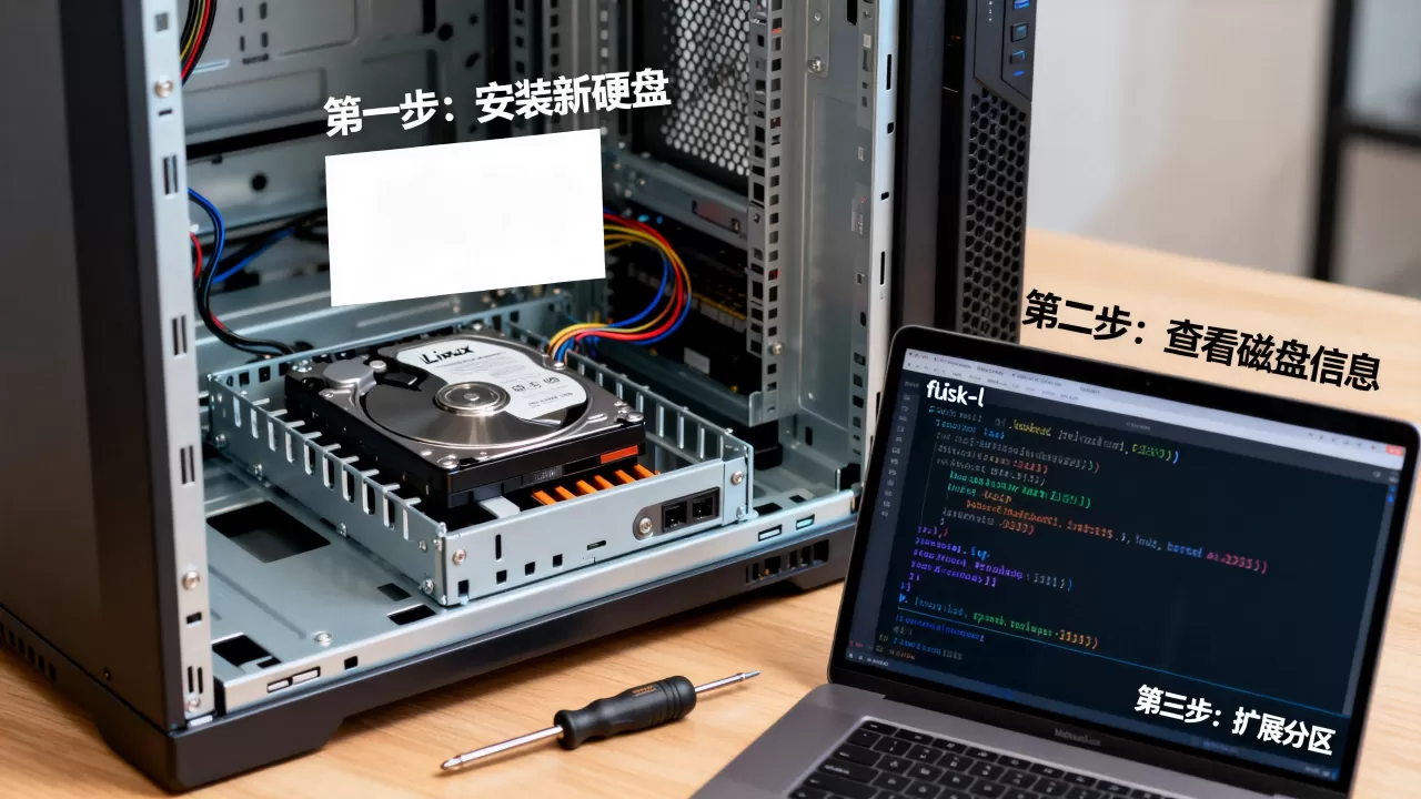 Linux扩展容量怎么操作?Linux磁盘扩容详细教程 Linux扩展容量怎么操作?Linux磁盘扩容详细教程
