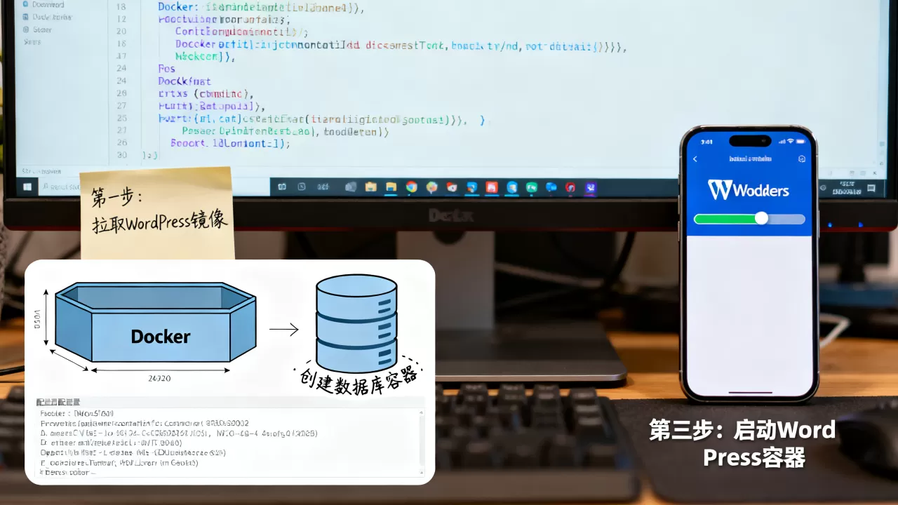 Docker怎么安装WordPress?docker部署wordpress详细步骤 Docker怎么安装WordPress?docker部署wordpress详细步骤