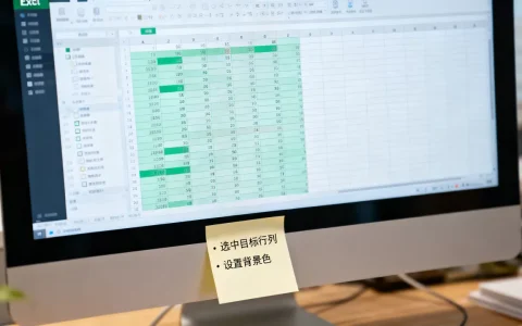 Excel行列变色怎么设置？excel表格怎么给指定行列添加背景色