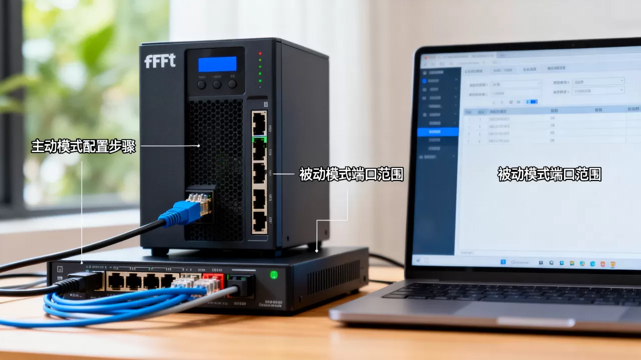 ftp服务器设置主动模式怎么配置？ftp服务器主动模式与被动模式区别
