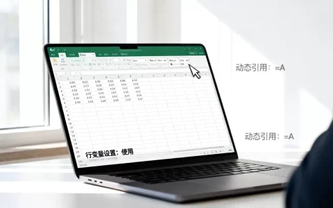 excel行变量怎么设置？excel表格行号如何动态引用