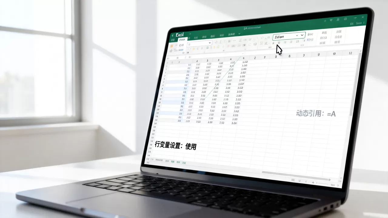 excel行变量怎么设置?excel表格行号如何动态引用 excel行变量怎么设置?excel表格行号如何动态引用
