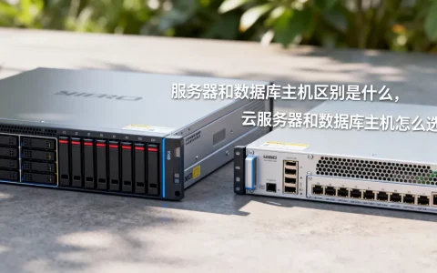服务器和数据库主机区别是什么，云服务器和数据库主机怎么选