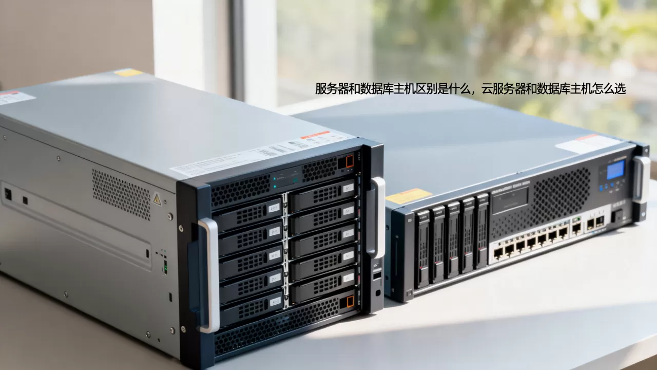 服务器和数据库主机区别是什么，云服务器和数据库主机怎么选