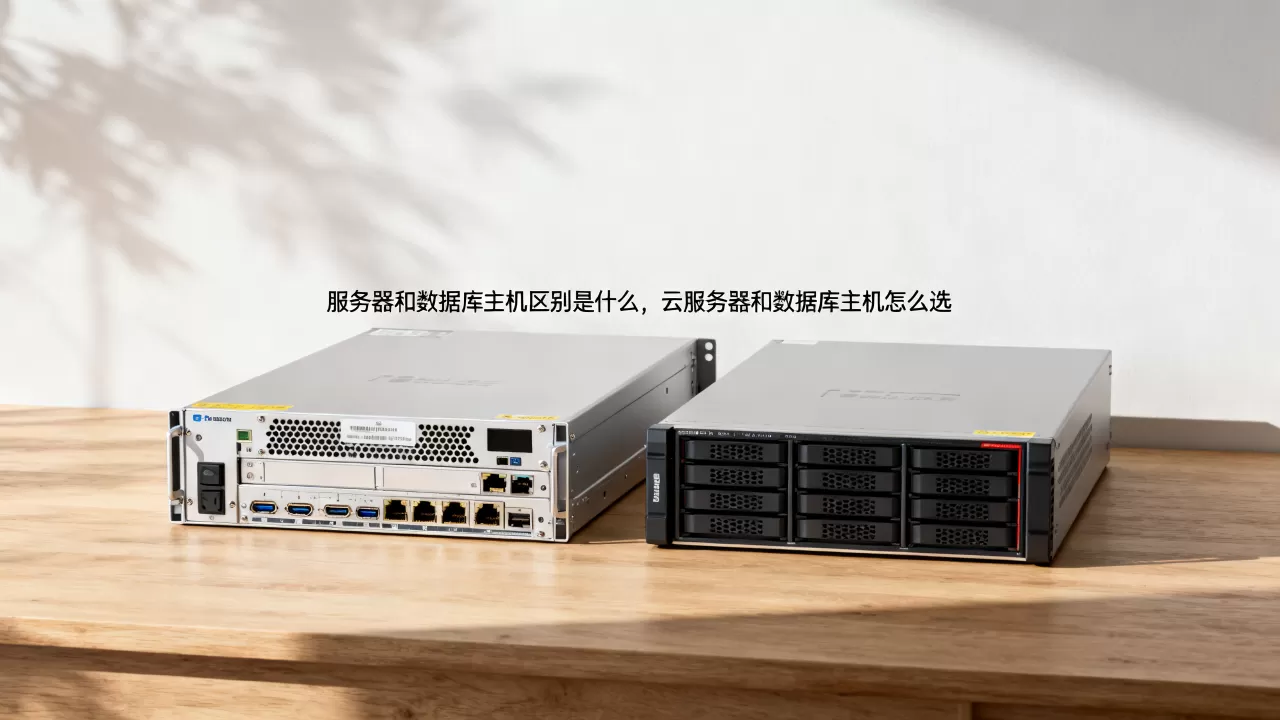 服务器和数据库主机区别是什么，云服务器和数据库主机怎么选