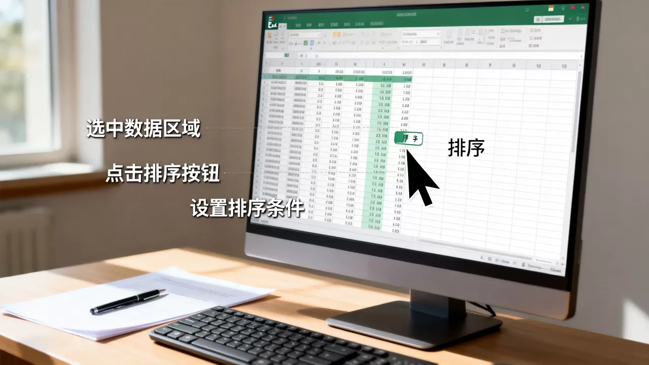 Excel整行排序怎么操作?excel表格多列数据如何同时排序 Excel整行排序怎么操作?excel表格多列数据如何同时排序