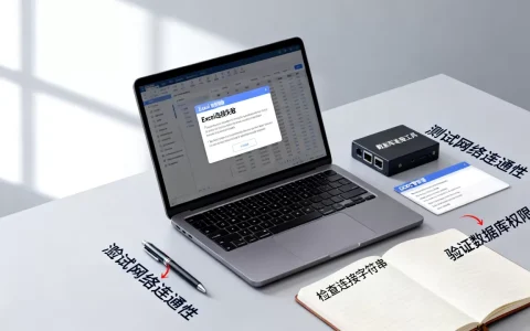 Excel连接失败怎么办？如何快速解决数据库连接问题