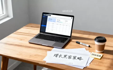 创业公司如何结合GEO优化与增长黑客？2026年最新实战策略
