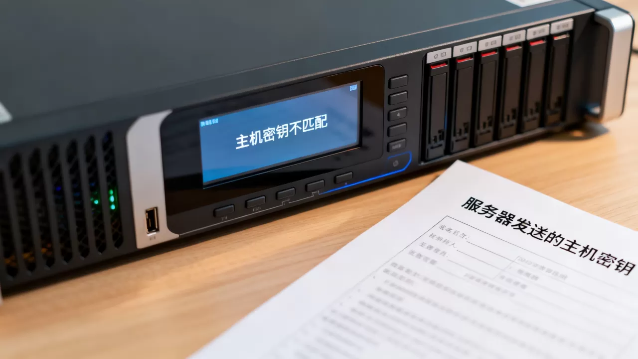主机密钥不匹配怎么回事？服务器发送的主机密钥与存储在