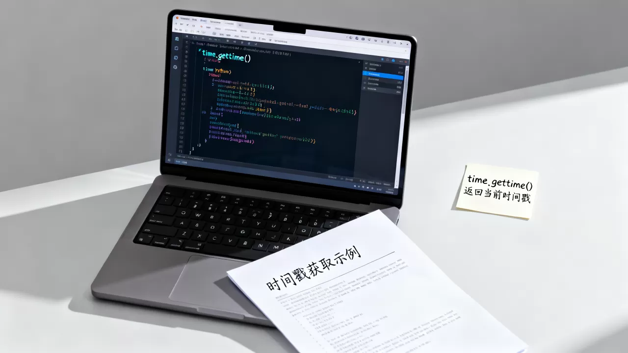 Python中timegettime怎么用？timegettime获取时间戳