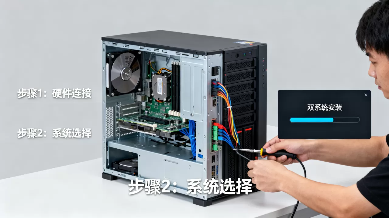 服务器双系统怎么选?双系统安装教程 服务器双系统怎么选?双系统安装教程