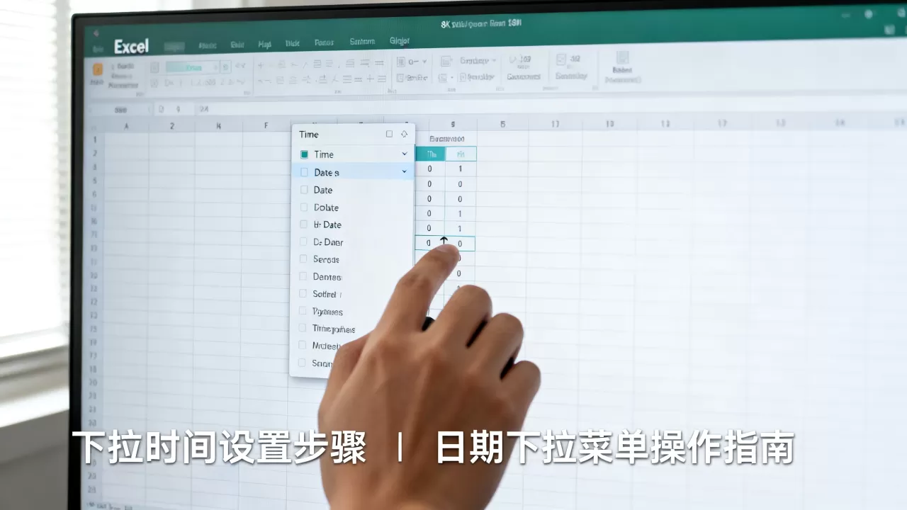 Excel下拉时间怎么设置?excel下拉菜单怎么设置日期 Excel下拉时间怎么设置?excel下拉菜单怎么设置日期