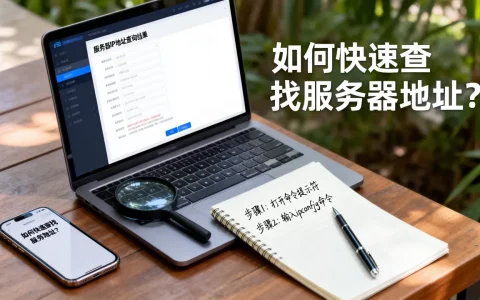 如何快速查找服务器地址？服务器IP地址查询方法