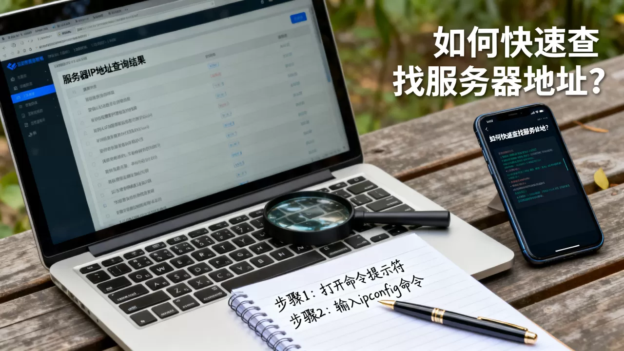 如何快速查找服务器地址?服务器IP地址查询方法 如何快速查找服务器地址?服务器IP地址查询方法
