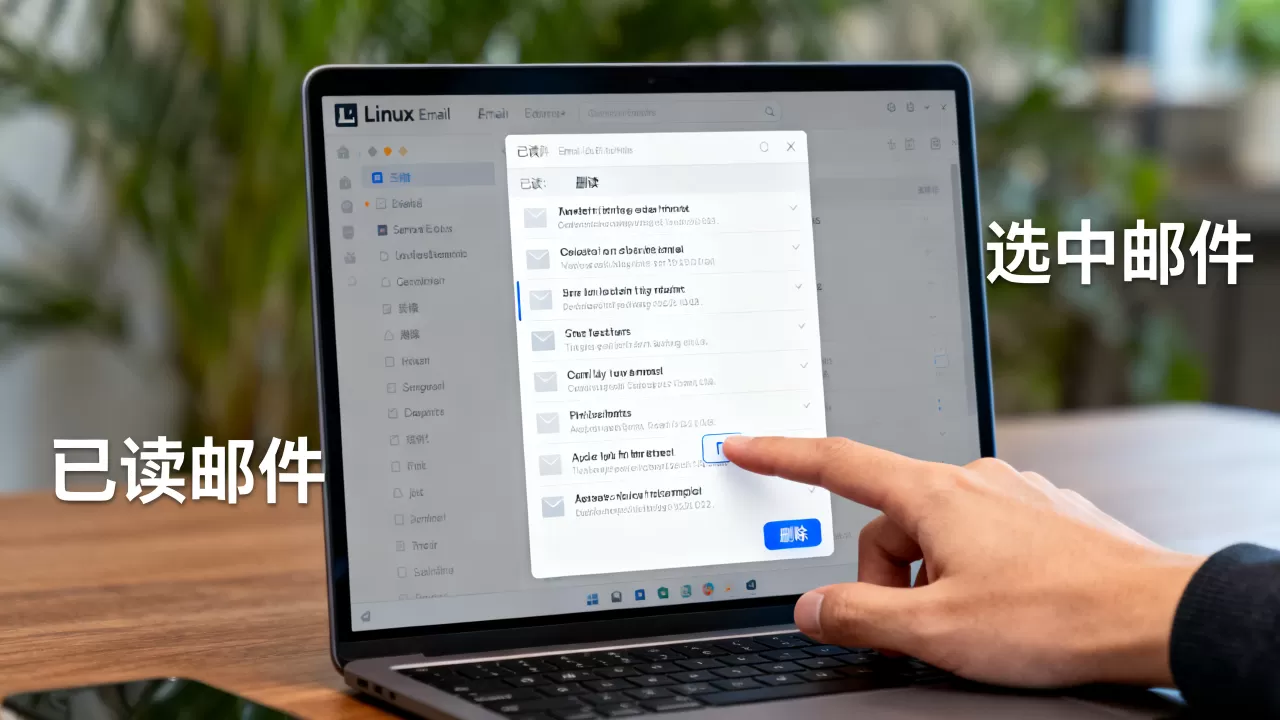 linux mail怎么删除邮件？linux邮件客户端删除已读邮件方法