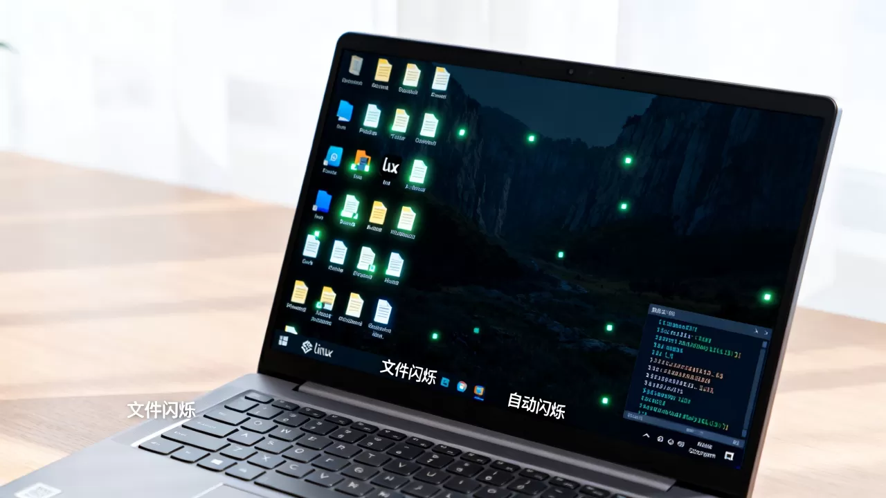 linux文件闪烁是什么原因?linux系统文件自动闪烁怎么解决 linux文件闪烁是什么原因?linux系统文件自动闪烁怎么解决