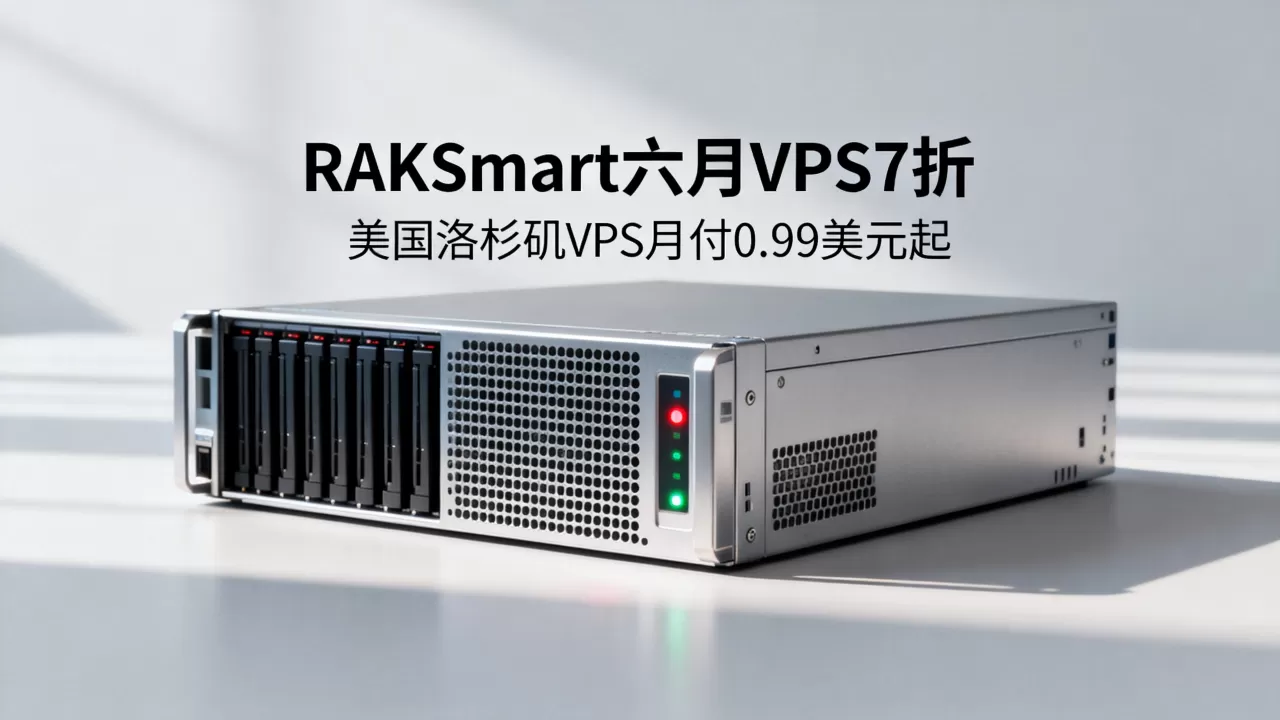 RAKsmart六月VPS7折值得买吗?美国洛杉矶VPS月付0.99美元起 RAKsmart六月VPS7折值得买吗?美国洛杉矶VPS月付0.99美元起