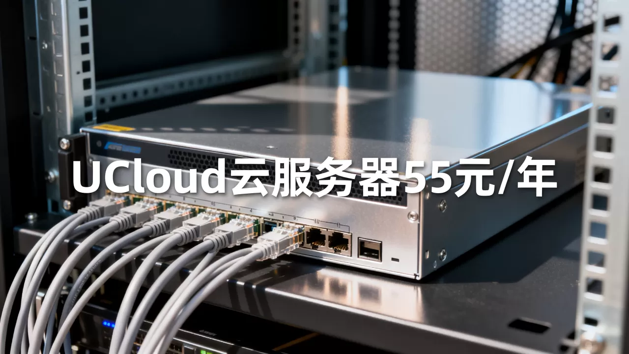 UCloud云服务器55元/年是真的吗？国内便宜云服务器推荐