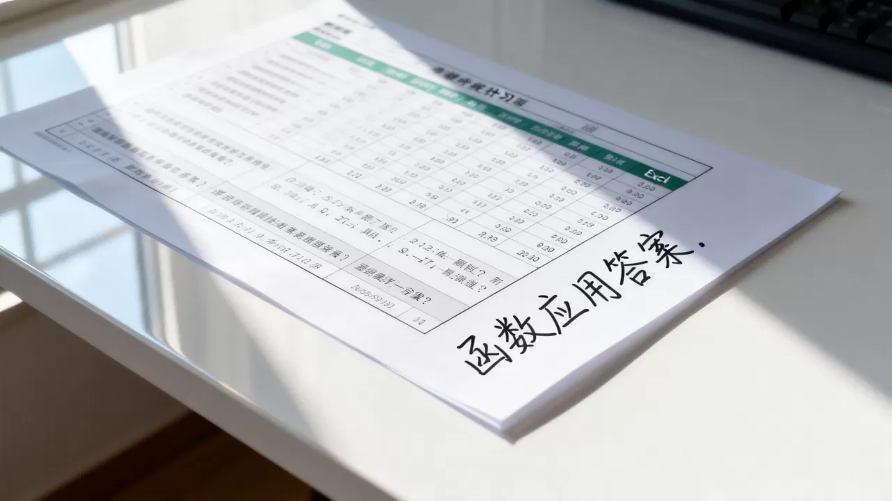 Excel练习素材哪里找?Excel表格练习题及答案 Excel练习素材哪里找?Excel表格练习题及答案