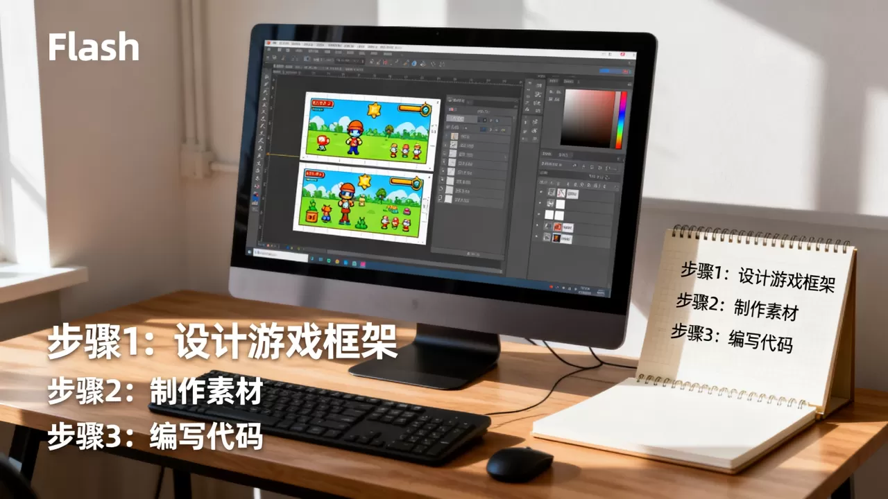 flash游戏怎么做?flash游戏制作教程 flash游戏怎么做?flash游戏制作教程