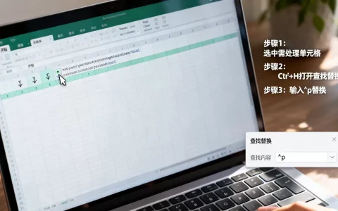 Excel表格回车符怎么删？excel批量去除换行符方法