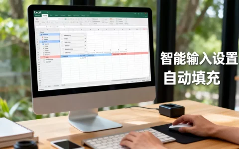 Excel智能输入怎么设置？如何快速实现自动填充