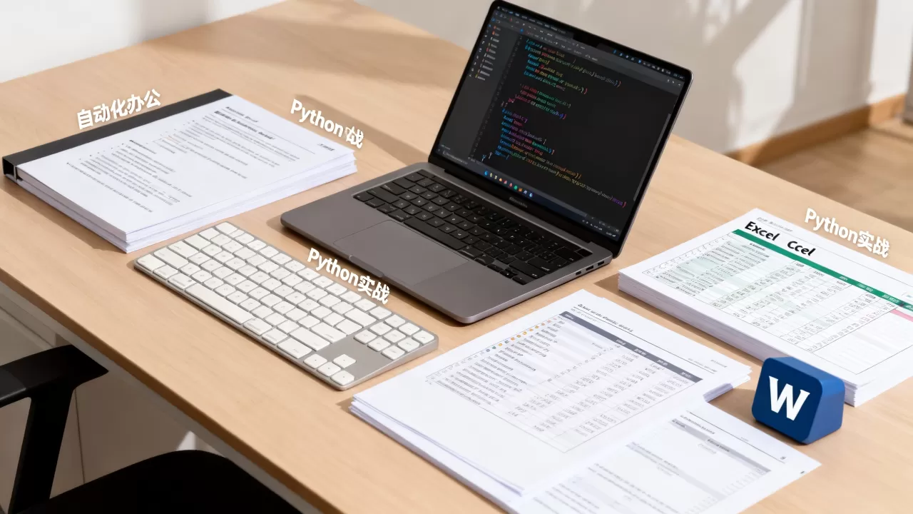 机械python怎么学？python自动化办公实战教程
