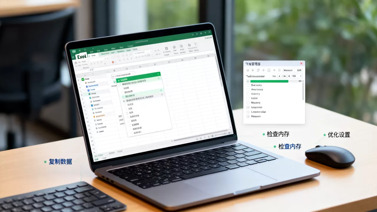 Excel复制为什么这么慢?电脑卡顿怎么解决 Excel复制为什么这么慢?电脑卡顿怎么解决